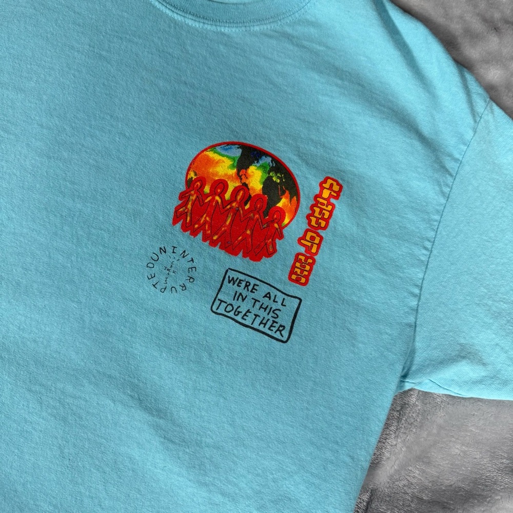 Cactus Jack Class Of 2020 T Shirt Mens M Slim Fit Travis Scott Flaws READ! - Picture 6 of 10